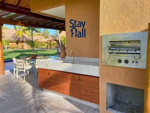 Bangalô Luxo-3QT-Jacuzzi e Piscina Privativa-SH009