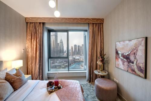 Durrani Homes - Designer 2BR Apt with stunning Burj khalifa and Fountain View
