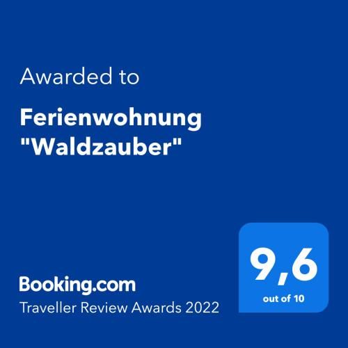 Ferienwohnung "Waldzauber"