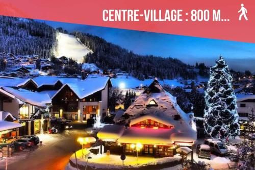 RED APPLE CARROZ Duplex de charme WIFI Parking Balcon TV Ski-Bus