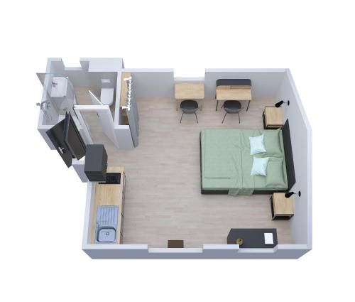 Studios Neufs -Tout Confort - Lorient Centre - Stationnement Facile