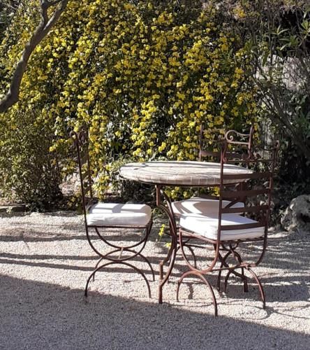 Gîte provençal indépendant avec piscine chauffée : LE SUY BIEN