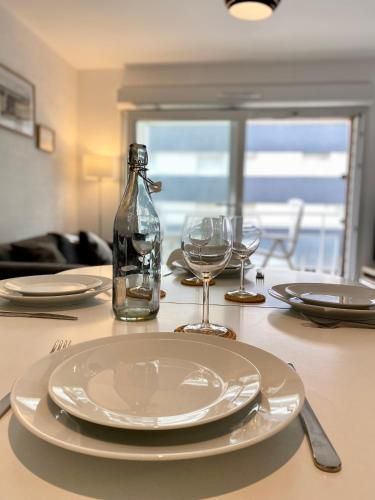 Superbe apt cosy, 50m de la plage, 4 pers, vue côté mer