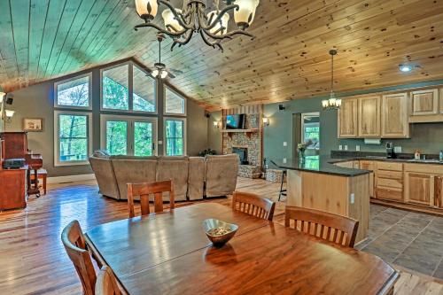 Private Bryson City Ranch Retreat with Mtn View