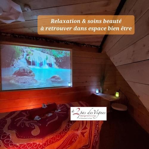 A 2 pas des vignes, hébergements et SPA à Châteauneuf du Pape, maison numéro 11