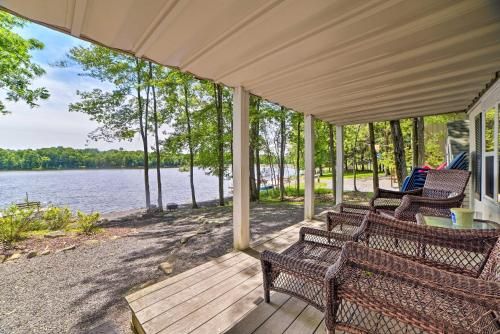 Waterfront Pocono Lake Home with Private Dock!