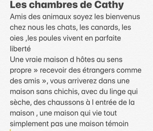 Les chambres de cathy