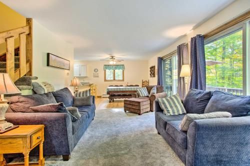 Large Gilford Home Less Than 3 Miles to Gunstock and Lake!