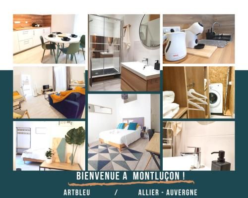 Artbleu -Tout Confort - Idéal Pros - Proche commerces