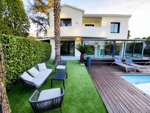 VILLA BEL AIR CANNES - 240m2 - Freshly completely renovated - Beach - Pool - No Party allowed