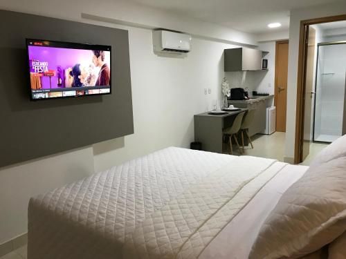 FLAT Luxo NOVO no Manaíra Apart Hotel- prx a praia