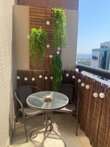 Lindo Flat Part Grand Mercure Varanda aconchegante