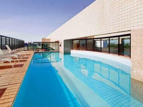 Lindo Flat Part Grand Mercure Varanda aconchegante
