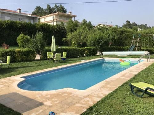 Villa with 2 bedrooms in Lousada with wonderful lake view private pool enclosed garden