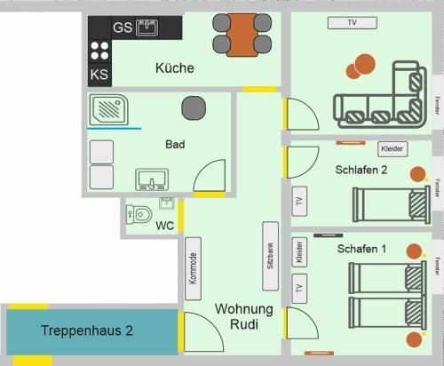 Provizial Ferienwohnung Rudi