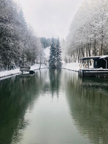 EifelChalet Arduina mit Wintergarten und Panoramasauna im Naturpark Hohes Venn- Eifel