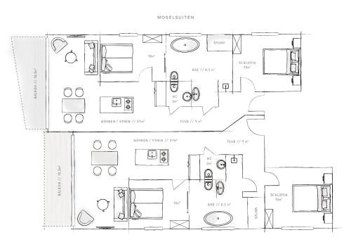 STEILLAGE - Design Moselsuiten mit Panoramablick und SPA