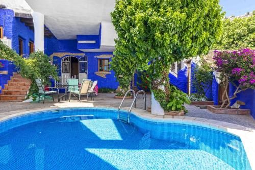 5 bedrooms villa with private pool furnished terrace and wifi at Benaocaz