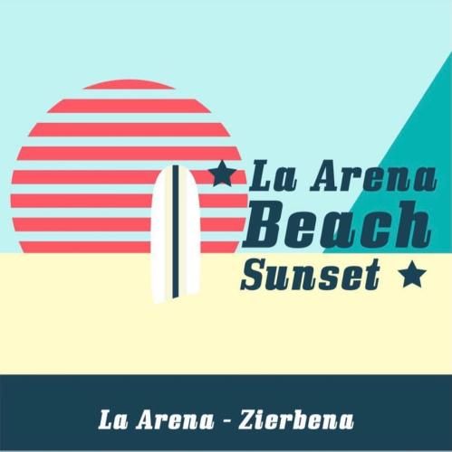 La Arena Beach sunset