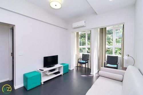 Moderno 2 quartos p/ 6 pessoas a 50m da praia