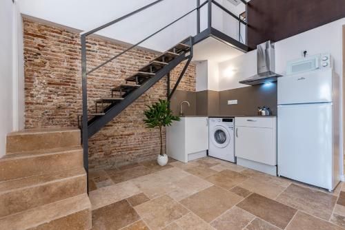Gran Atico duplex con Barbacoa y Terraza en Barri Port Maritim