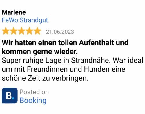 FeWo STRANDGUT- Familien - Hunde - strandnah - eigene Terrasse - Sauna & Wellness