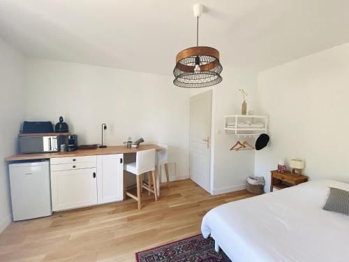 Studio indépendant dans ferme rénovée