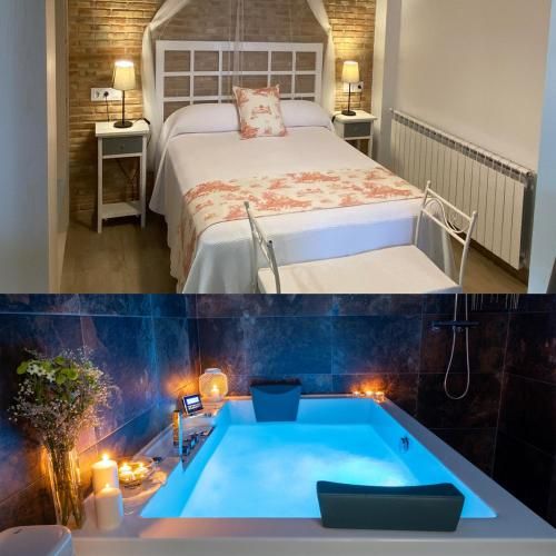 Apartamentos rurales Posada de Monfragüe con jacuzzi