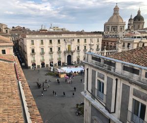 Piazza Universita Wonderful View Catania Italy