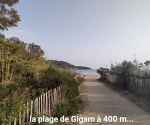 Gigaro: Petit mas terrasse vue mer La Croix-Valmer France