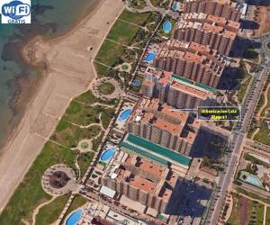 Apartamento 1ª Línea de mar en Marina dOr con césped y playa [Familiar] Oropesa del Mar Spain