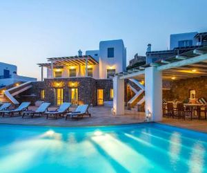 Andromeda Infinity Pool Villa Houlakia Greece