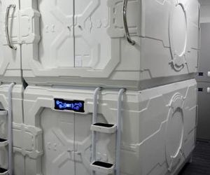 Capsule hotel Zodiac Vladivostok Russia
