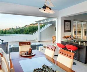 White Blue Spa Pool Luxury Villa Heraklion Greece