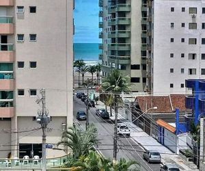 Apto Grande de 2 Quartos, Suíte e Redes - Aconchego Praia Grande Brazil