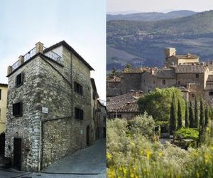 ART REBUS Tower in Tuscany Radda in Chianti Italy