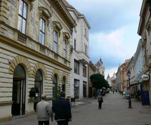 Sunny city center Pecs Hungary