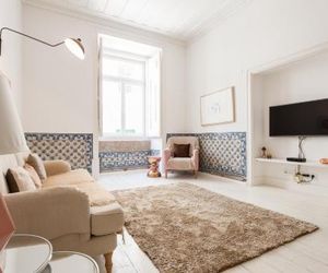 Baixa Tile Blue Two-Bedroom Apartment - by LU Holidays Lisbon Portugal