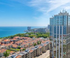 Аркадия с панорамой моря Odessa Ukraine