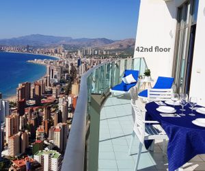 Sunny Penthouse with  sea views  (42nd floor) Benidorm Spain