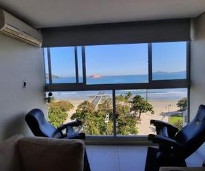 A melhor vista de Santos para 6 pessoas pé na areia Santos Brazil