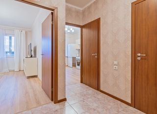 Просторная квартира с балконом в новом доме