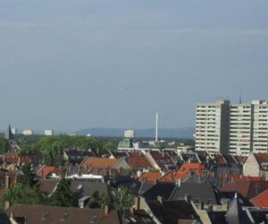 Blick über Karlsruhe - Ferienwohnung Panorama Karlsruhe Germany