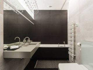 Modern apartment with unique design church view