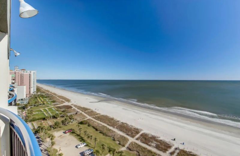 Boardwalk Beach Resort Condo w Oceanfront Balcony