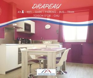 SWEETHOME DIJON - Drapeau Dijon France