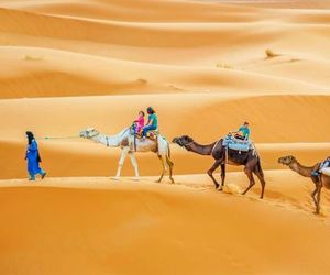 Magical berber camp Merzouga Morocco