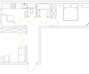 2 Rooms Apartment VDNH Rayevo Russia