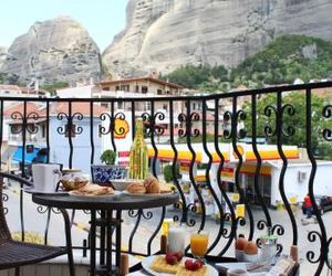 The balcony of Meteora Kalambaka Greece