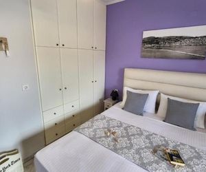 Colourful apartments (Violet sky) Argostoli Greece